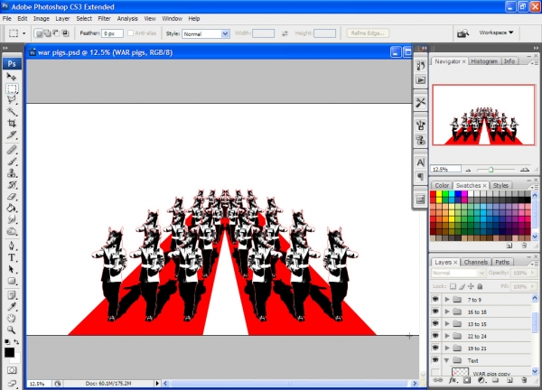 Creation of War Pigs: Step 10